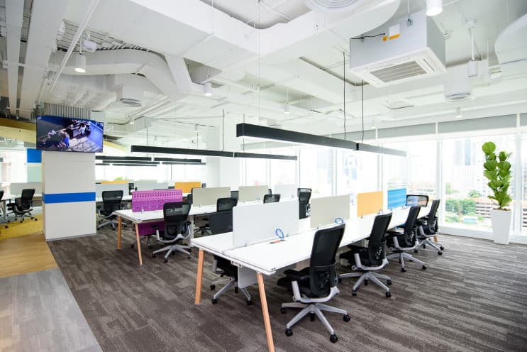 พาทัวร์ออฟฟิศสุดล้ำของ Accenture Intelligent Operations Center ตอบโจทย์คนทำงานยุคใหม่หัวใจดิจิทัล - 1. Reception Zone
