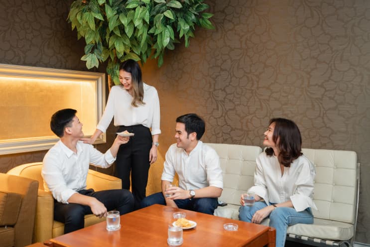 ชีวิตการทำงานที่ลงตัว ที่ออฟฟิศ "มิตรผล" - 7. Collabora0on Space ทำงานร่วมกันอย่างอบอุ่นแต่รวดเร็ว