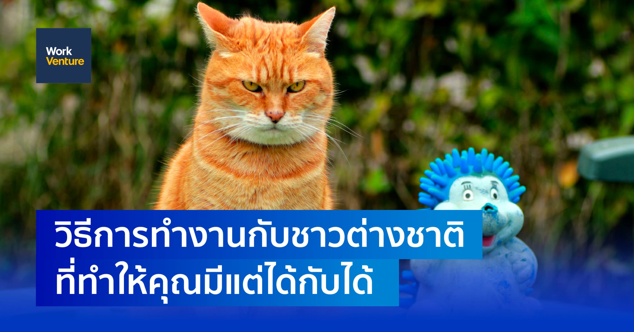 วิธีการทำงานกับชาวต่างชาติ ที่จะทำให้คุณมีแต่ได้กับได้