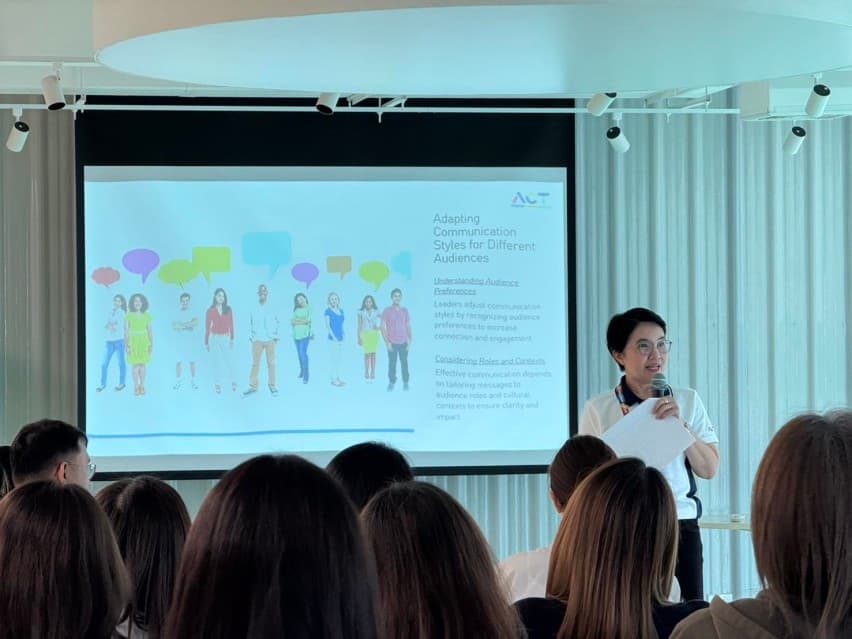 Osotspa: สร้างวัฒนธรรมการสื่อสารที่แข็งแกร่ง ด้วย "Talks that Spark, ACT that Stick" - 3. Leadership Communication: How to Drive Clarity, Build Trust and Deliver Results even in Complex Situation - โดยคุณหนิง รติพร ราษฎร์เจริญ, Group Chief Financial Officer