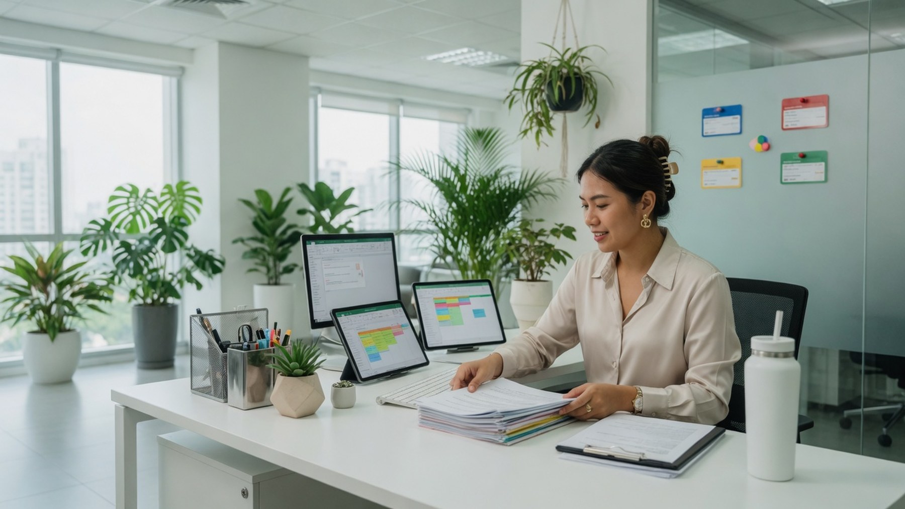 Admin job posting example for Thailand